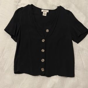 Button up tshirt